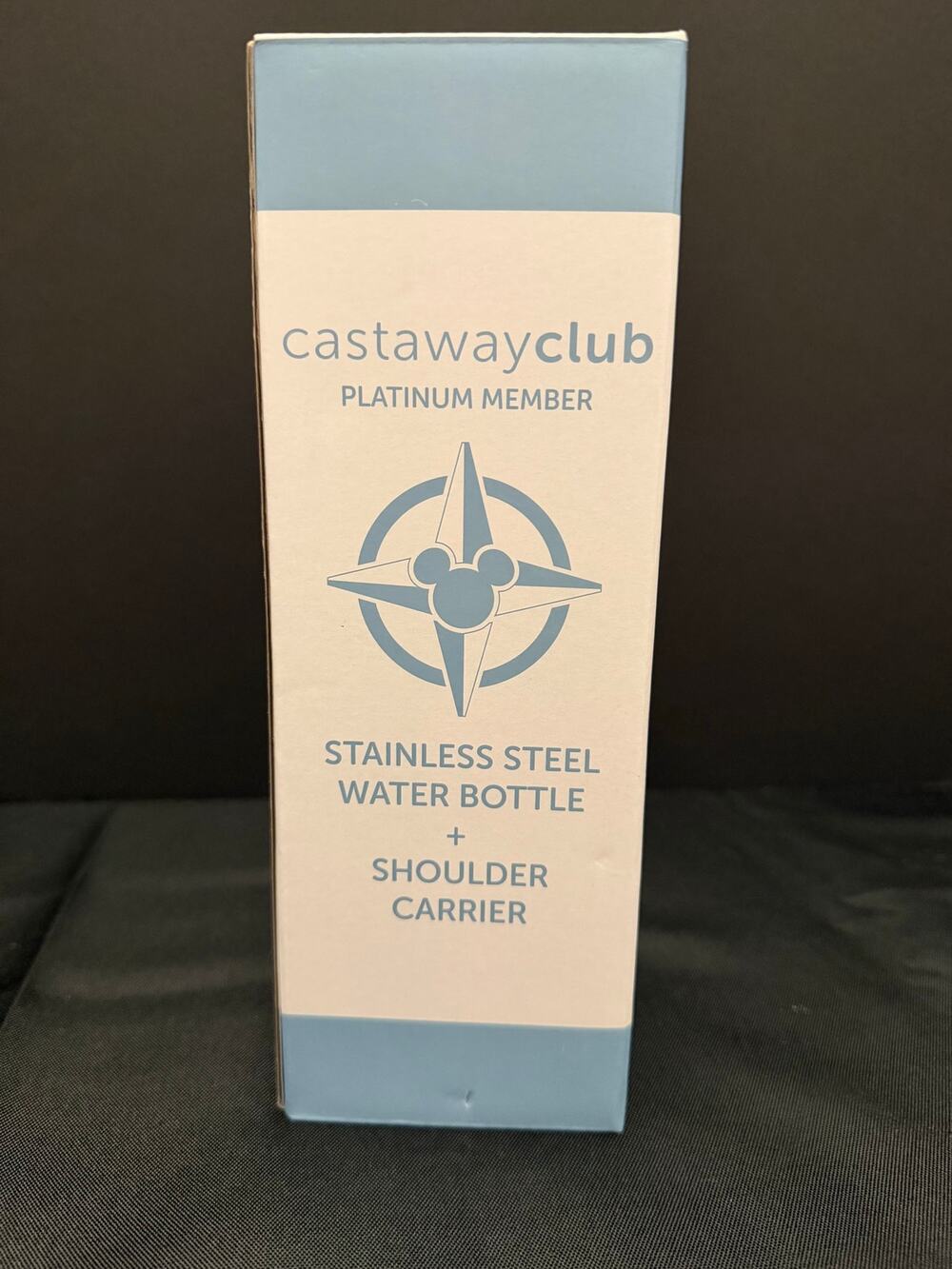 Disney Cruise Line CastawayClub Platinum Member Stainless Steel Bottle Sling NEW